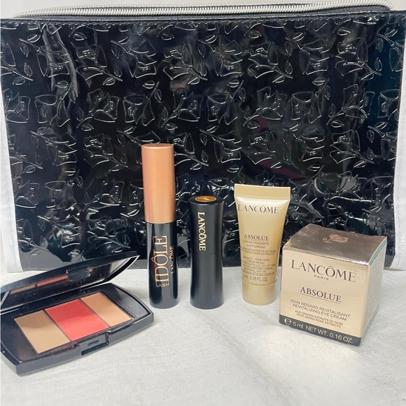 lancôme gift set 6 Items Absolue Soft Cream Mascara Shadow Pallet Lip Color - Picture 6 of 6